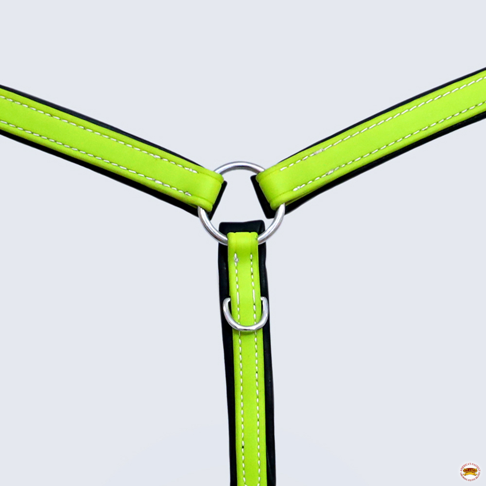 BI HILASON Western Horse Biothane Leather Breast Collar Tack - Picture 24 of 63