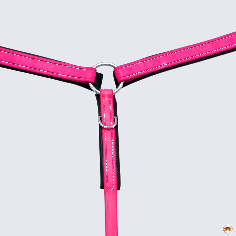 BI HILASON Western Horse Biothane Leather Breast Collar Tack - Picture 35 of 63