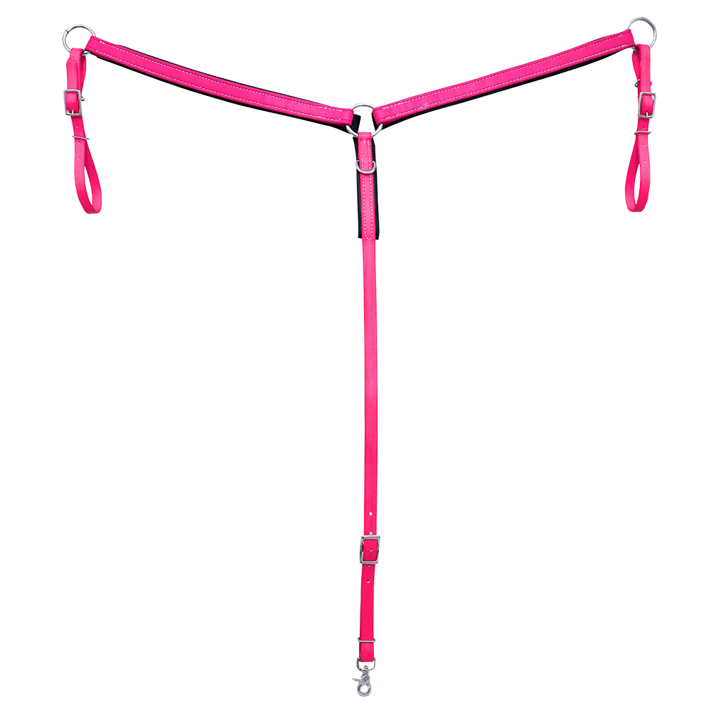 BI HILASON Western Horse Biothane Leather Breast Collar Tack - Picture 34 of 63