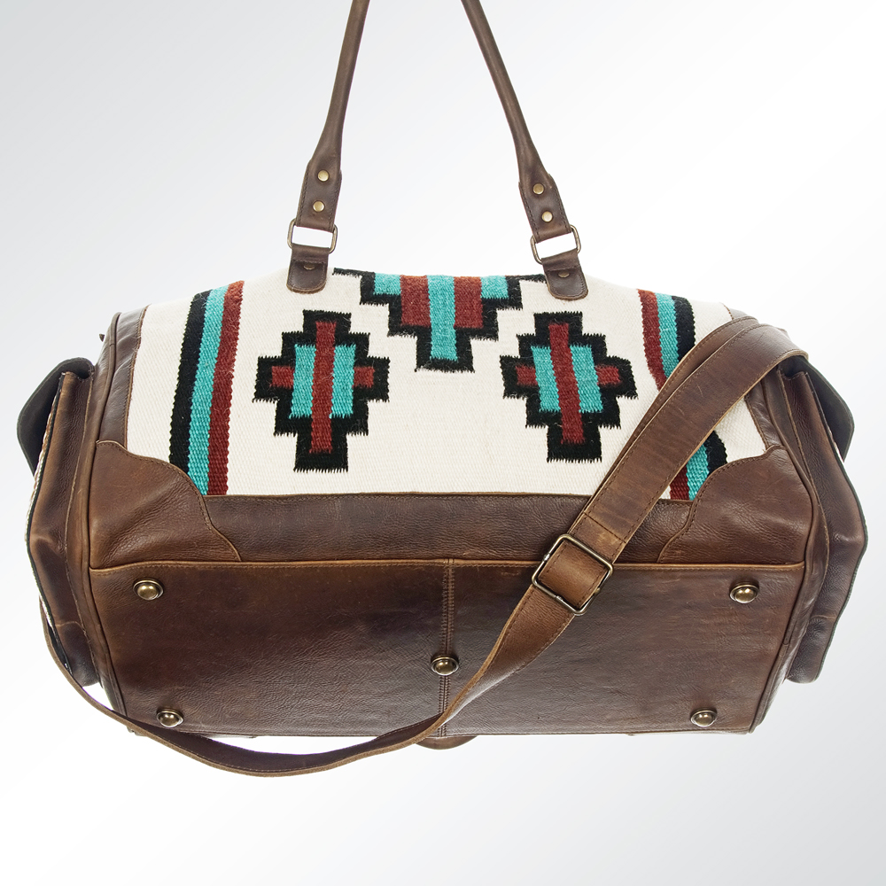 AD American Darling Duffel Saddle Blanket Echtleder Damen Tasche Western - Bild 54 von 61