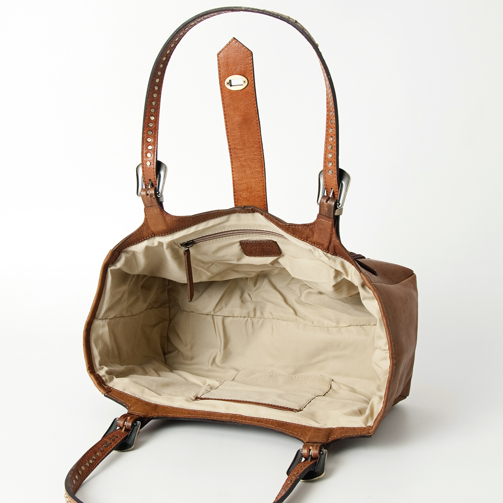 Bolso de mano AD American Darling de cuero genuino de cuero genuino para mujer occidental - Imagen 9 de 13