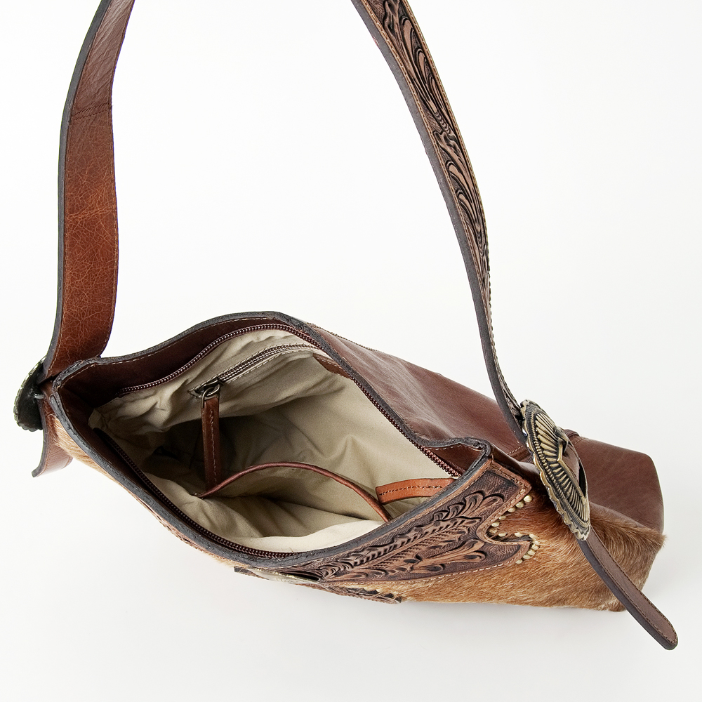 Bolso de mano AD American Darling de cuero genuino de cuero genuino para mujer occidental - Imagen 13 de 13