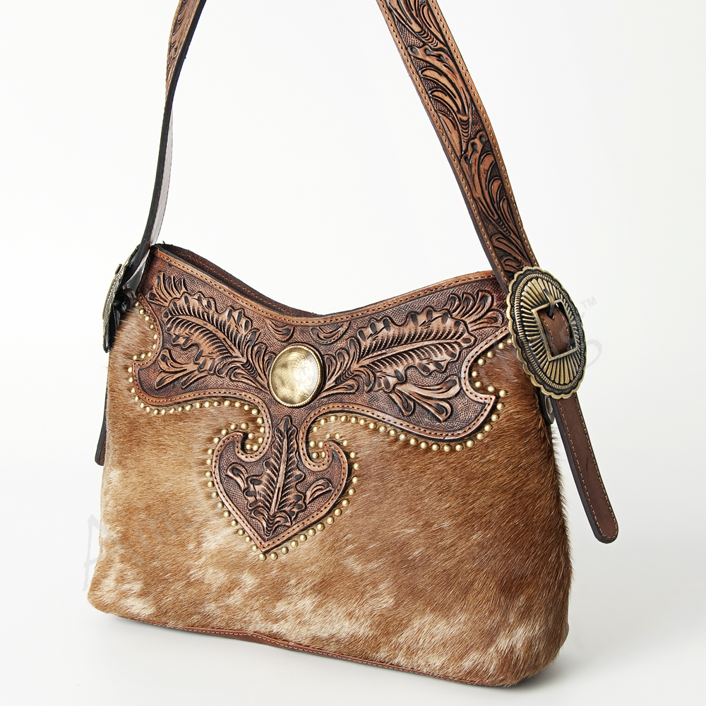 Bolso de mano AD American Darling de cuero genuino de cuero genuino para mujer occidental - Imagen 10 de 13