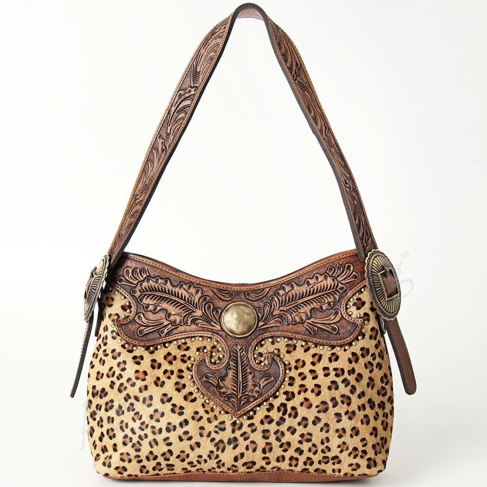 Bolso de mano AD American Darling de cuero genuino de cuero genuino para mujer occidental - Imagen 7 de 13