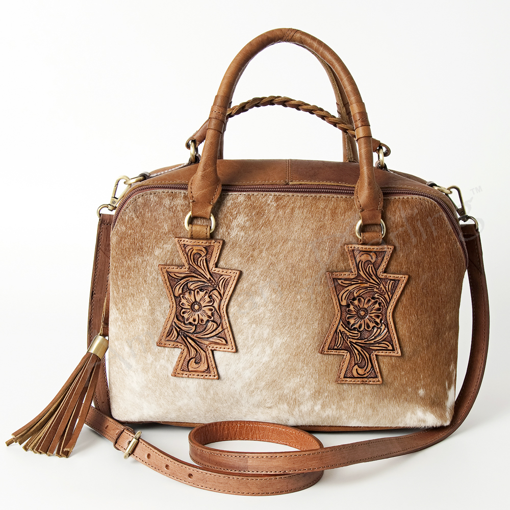 Bolso de mano AD American Darling de cuero genuino de cuero genuino para mujer occidental - Imagen 13 de 16