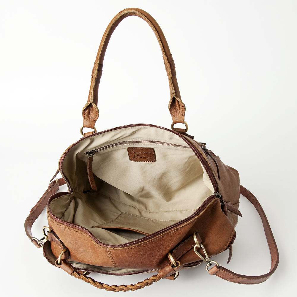 Bolso de mano AD American Darling de cuero genuino de cuero genuino para mujer occidental - Imagen 16 de 16
