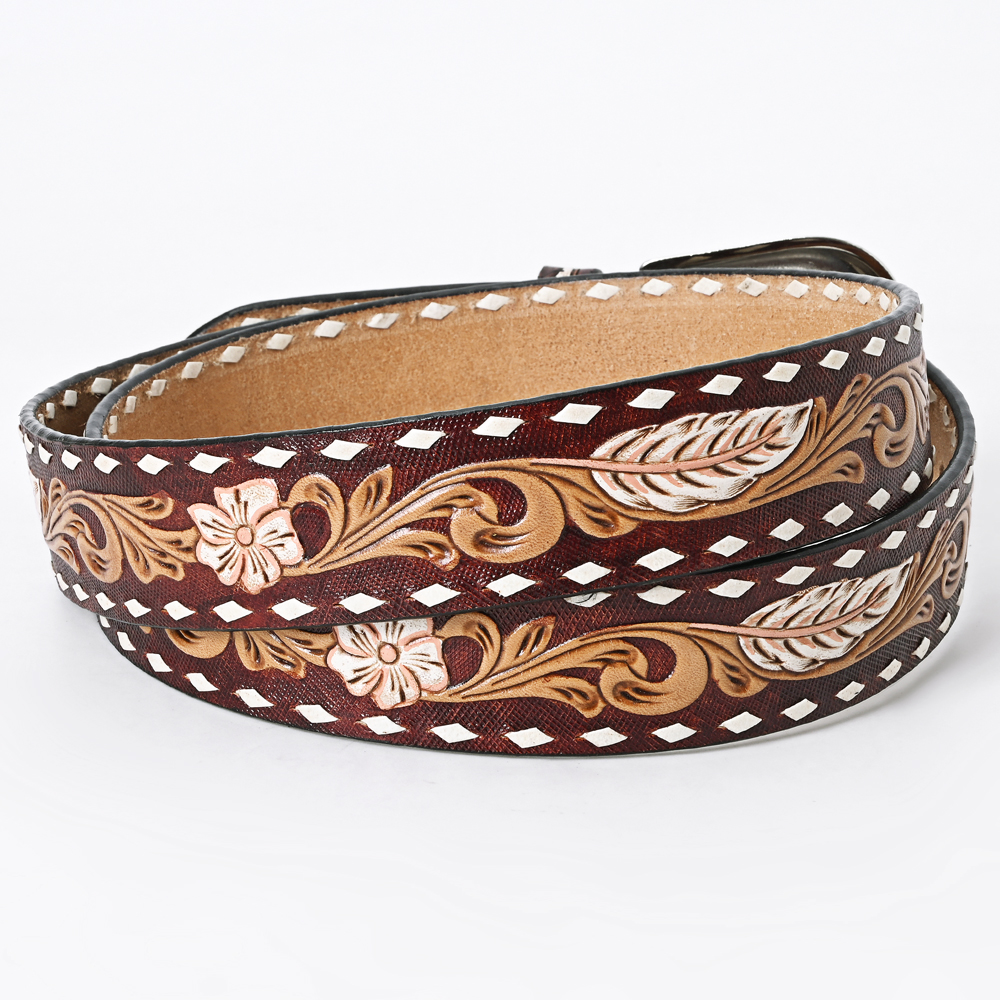 AD American Darling schön handgefertigter echter amerikanischer Ledergürtel Herren - Bild 50 von 80