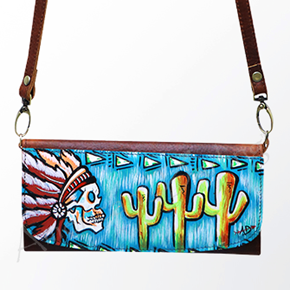AD American Darling Wallet Hair on Full Grain Genuine Leather Western Women Bag - Picture 44 of 170