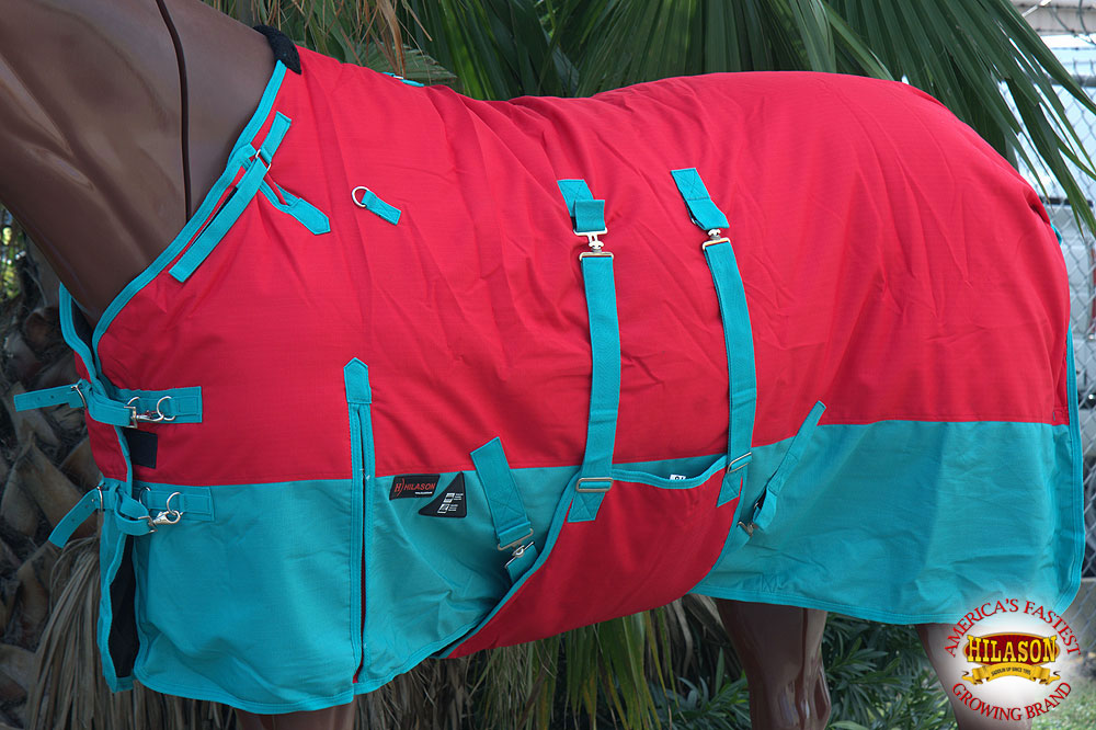 HI HILASON 1200D Winter Waterproof Turnout Horse Blanket Belly Wrap| | Blankets - Picture 107 of 144