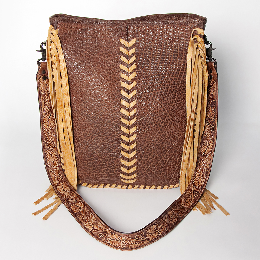 Borsa da donna AD American Darling Cross Body I vera pelle borsa a mano western - Foto 17 di 29