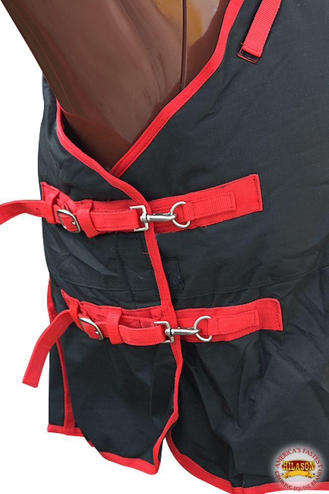 HI HILASON 1200D Winter Waterproof Turnout Horse Blanket Belly Wrap| | Blankets - Picture 23 of 144