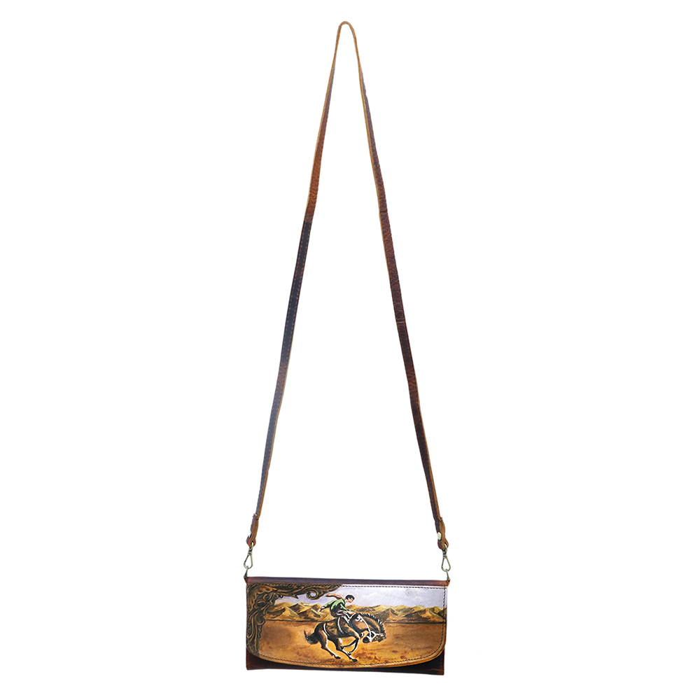 AD American Darling Wallet Hair on Full Grain Genuine Leather Western Women Bag - Picture 108 of 170