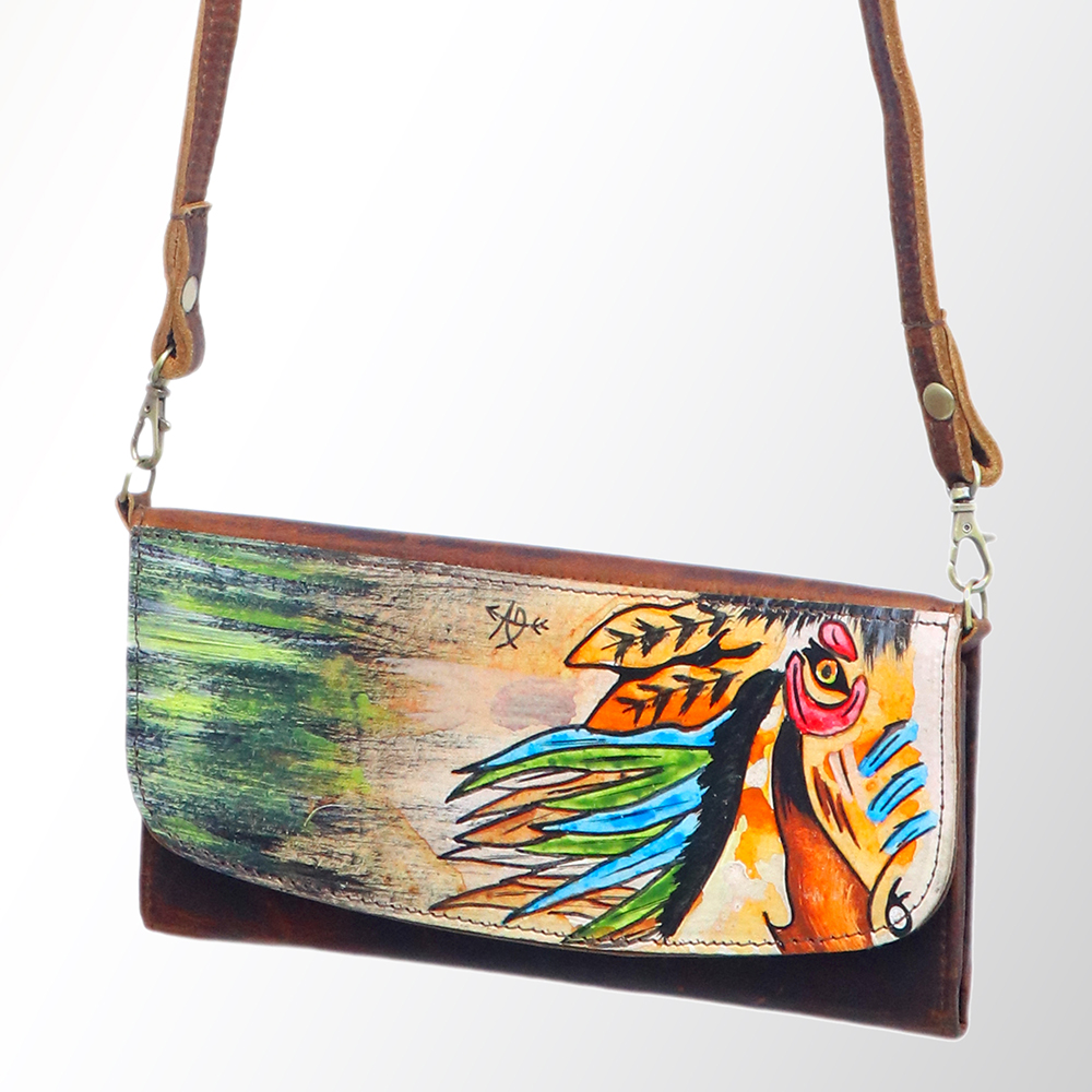 AD American Darling Wallet Hair on Full Grain Genuine Leather Western Women Bag - Picture 144 of 170