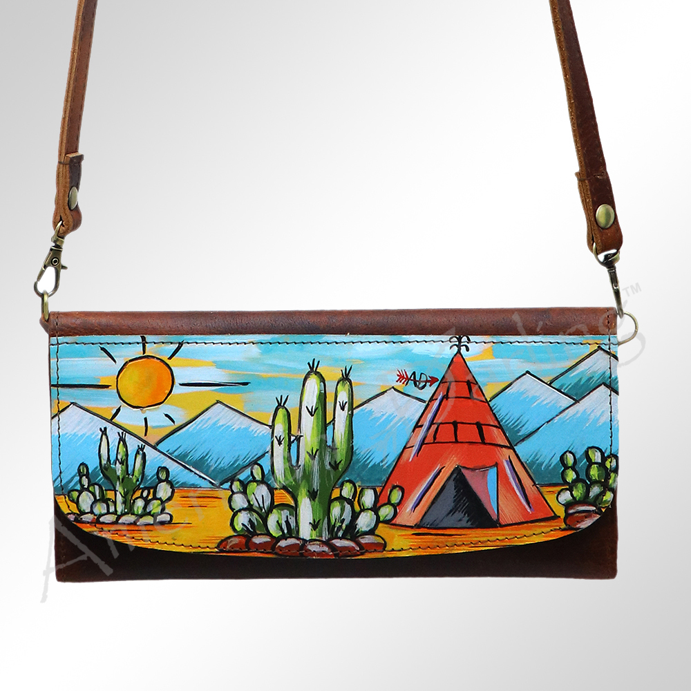 AD American Darling Wallet Hair on Full Grain Genuine Leather Western Women Bag - Picture 98 of 170