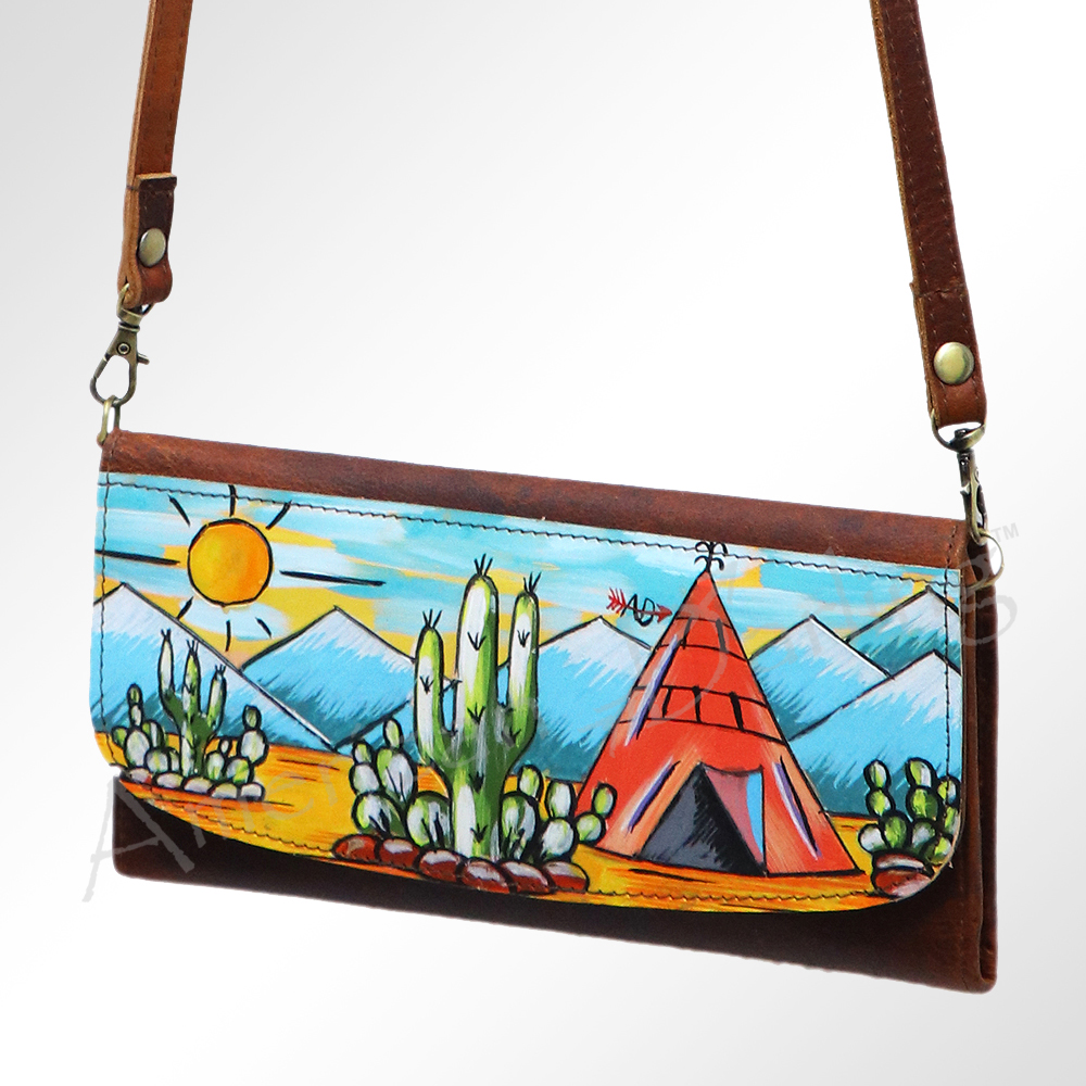AD American Darling Wallet Hair on Full Grain Genuine Leather Western Women Bag - Picture 97 of 170