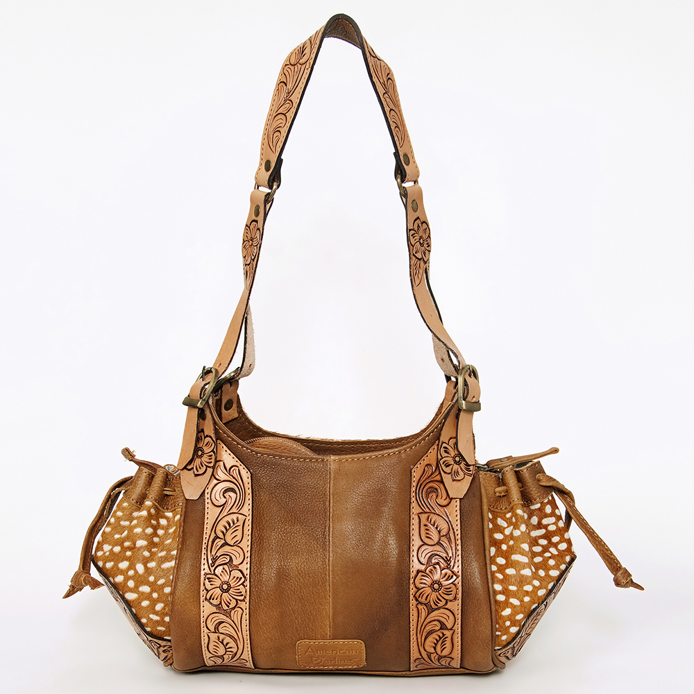 Bolso de mujer occidental de cuero genuino AD American Darling Hobo mecanizado a mano | - Imagen 16 de 21