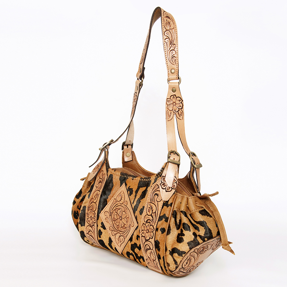 Bolso de mujer occidental de cuero genuino AD American Darling Hobo mecanizado a mano | - Imagen 7 de 21