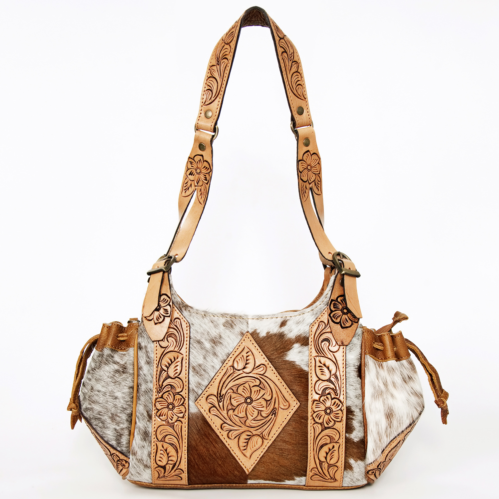 Bolso de mujer occidental de cuero genuino AD American Darling Hobo mecanizado a mano | - Imagen 18 de 21
