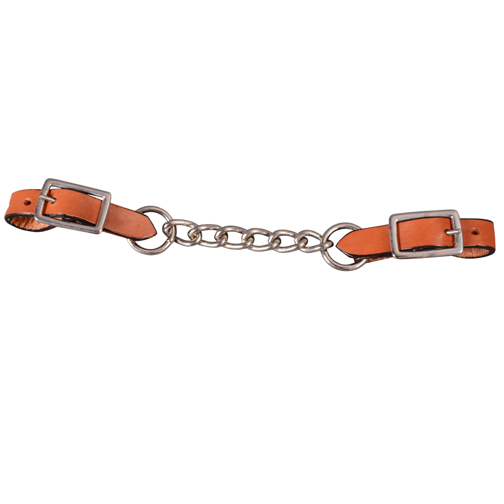 BE Bar H Equine Western Horse Edelstahl Kette echtes amerikanisches Leder - Bild 2 von 5