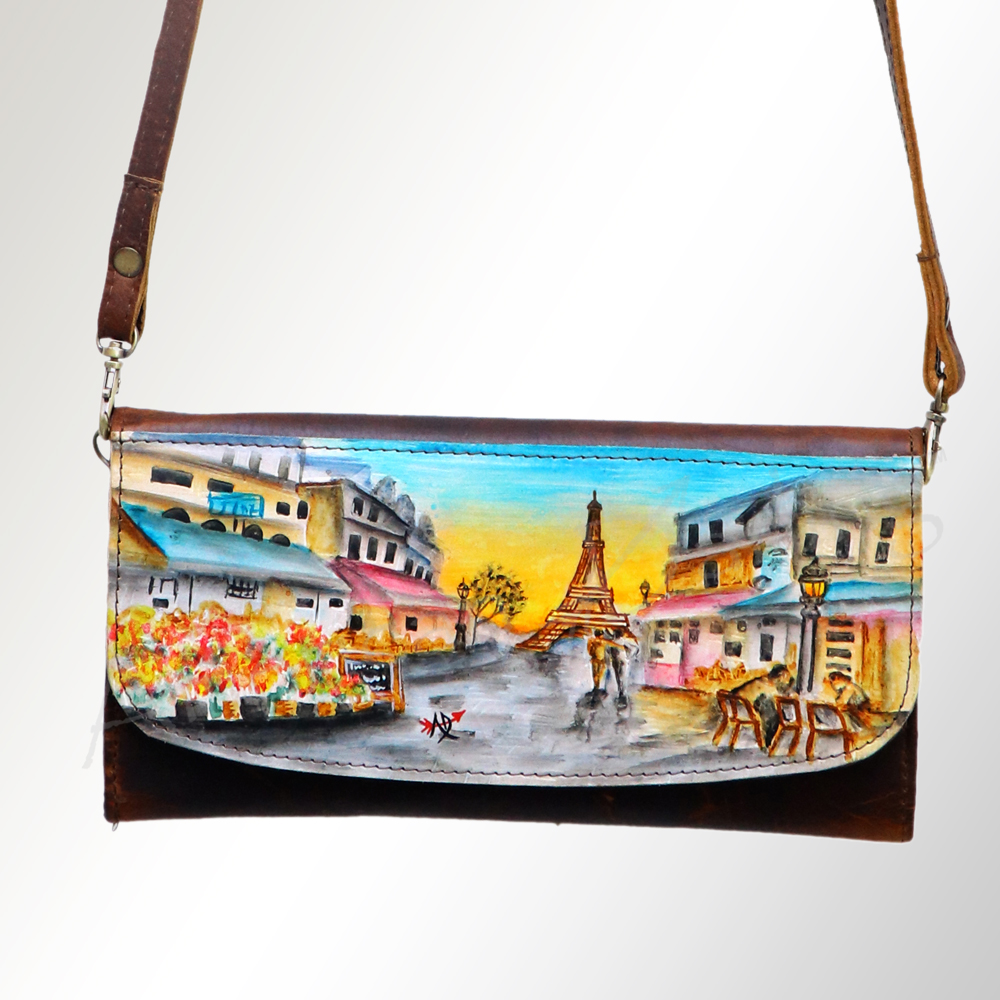 AD American Darling Wallet Hair on Full Grain Genuine Leather Western Women Bag - Picture 37 of 170