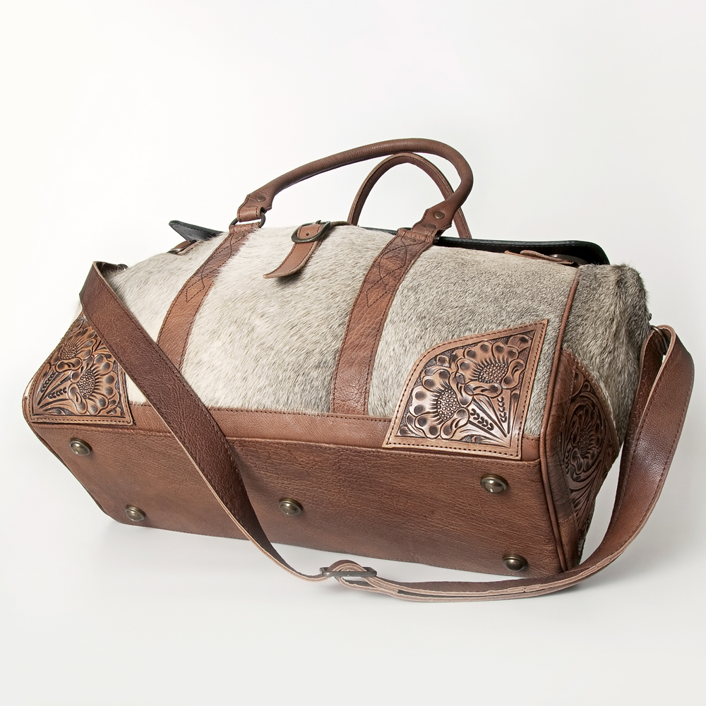En ligne AD American Darling ADBG516 Duffel Hand Tooled Saddle Blanket Genuine Leather