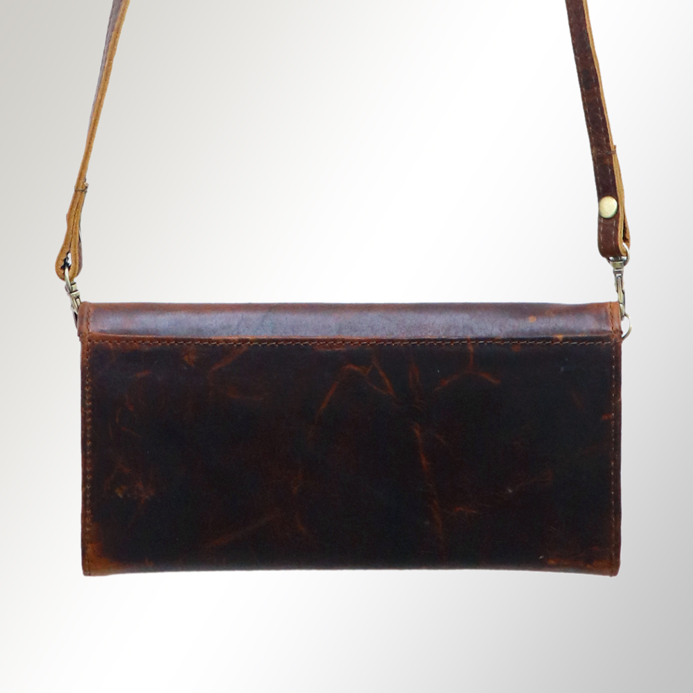 AD American Darling Wallet Hair on Full Grain Genuine Leather Western Women Bag - Picture 128 of 170