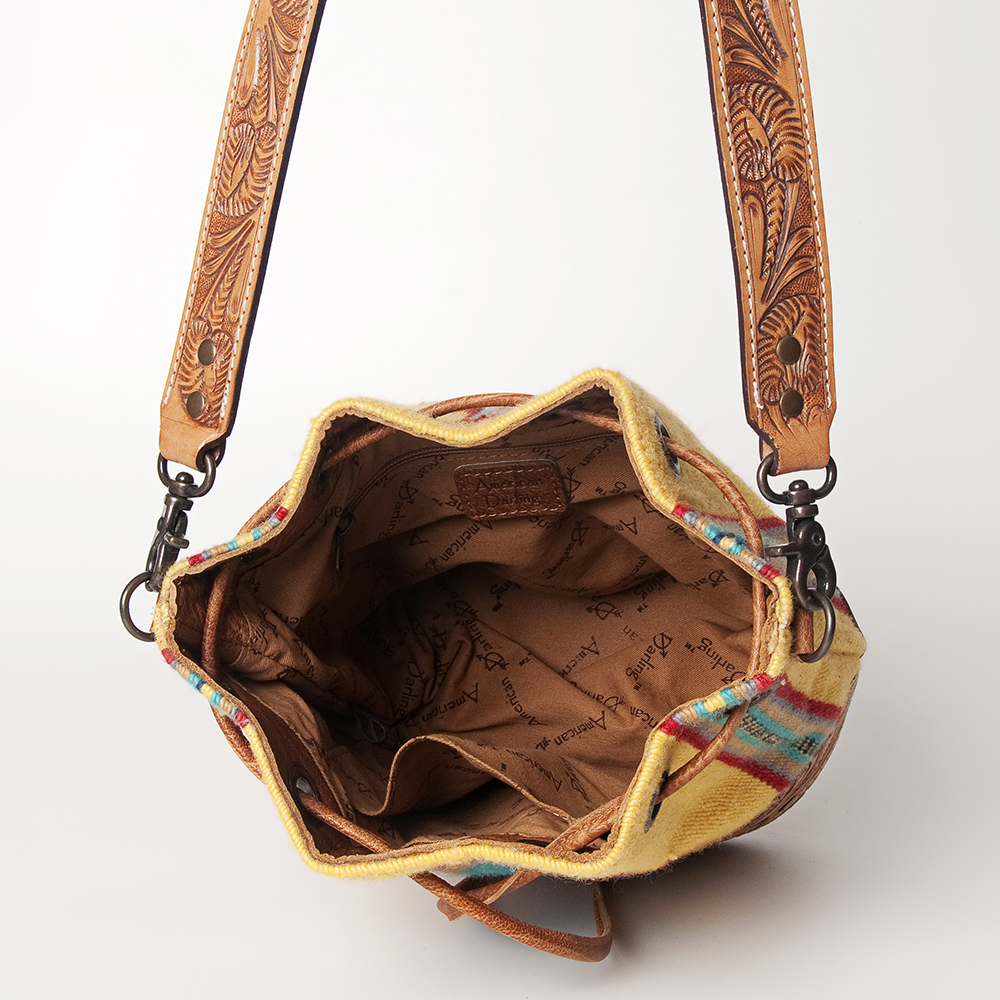 Manta de sillín AD American Darling Bucket de cuero genuino occidental - Imagen 43 de 43