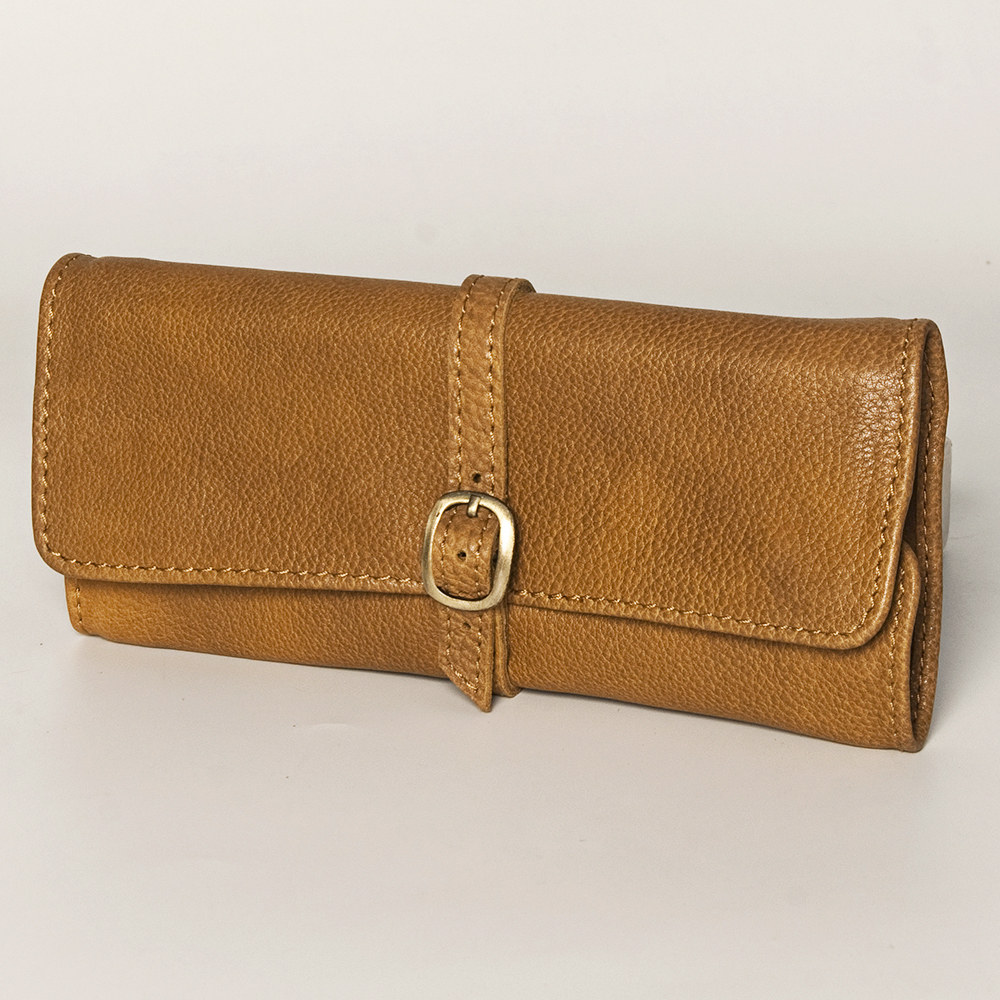 Estuche de joyería AD American Darling peinado a mano cuero genuino occidental - Imagen 18 de 21