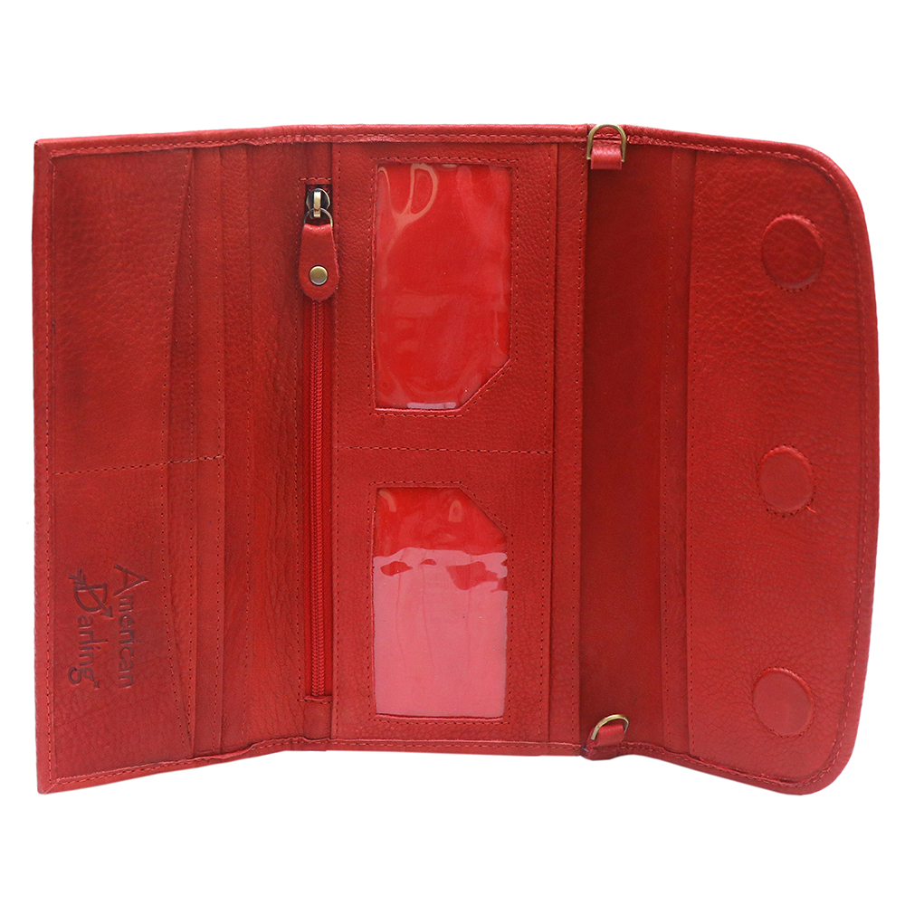 AD American Darling Wallet Hair on Full Grain Genuine Leather Western Women Bag - Picture 135 of 170