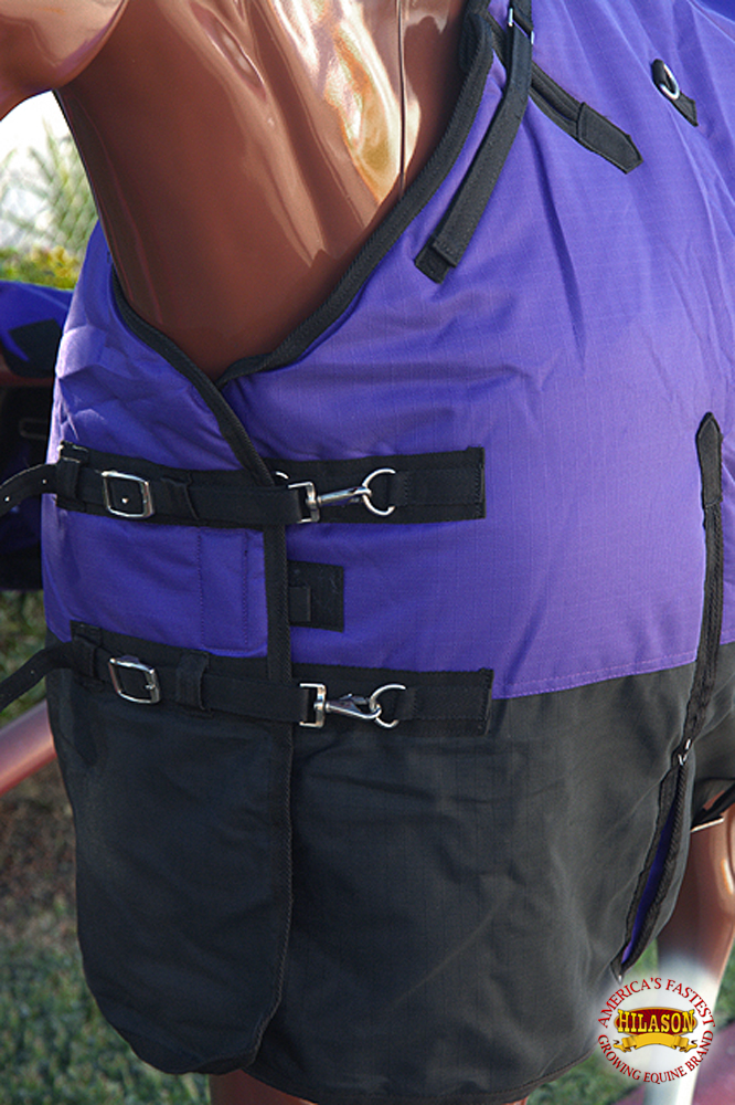 HI HILASON 600D Winter Waterproof Miniature Horse Turnout Blanket - Picture 10 of 61