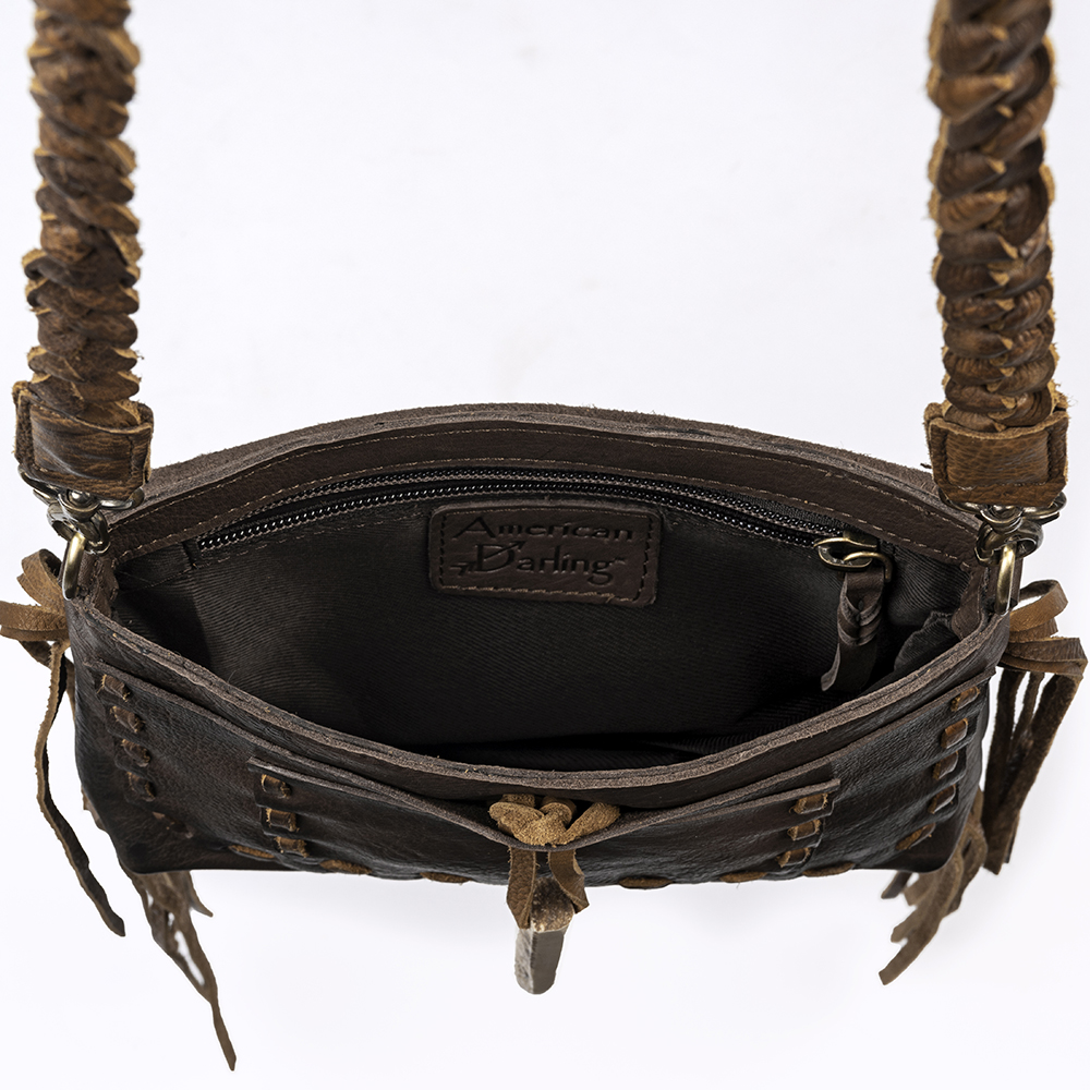 AD American Darling Cross Body Full Grain Genuine Leather Western Women Bag - Bild 15 von 30