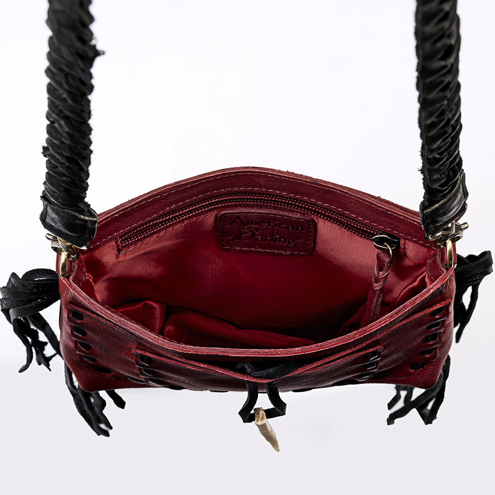 AD American Darling Cross Body Full Grain Genuine Leather Western Women Bag - Bild 21 von 30