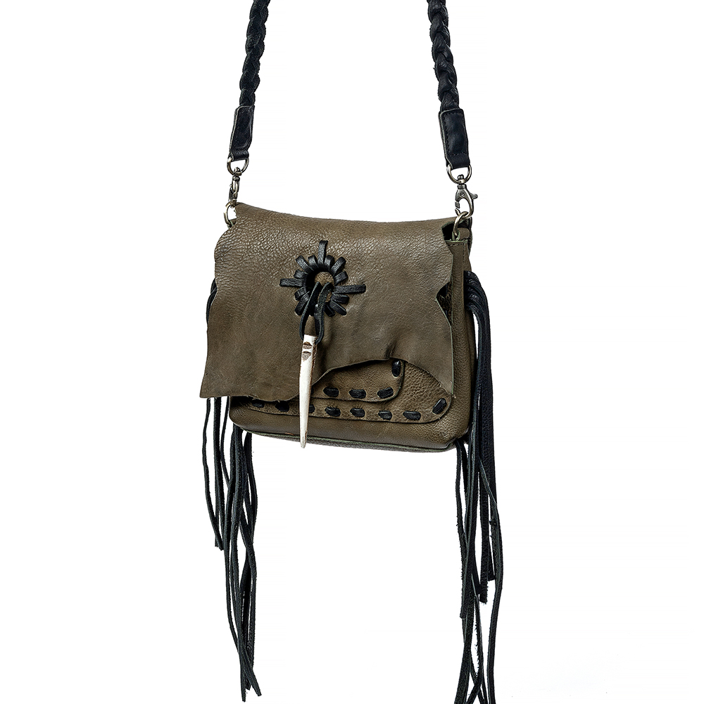 AD American Darling Cross Body Full Grain Genuine Leather Western Women Bag - Bild 22 von 30