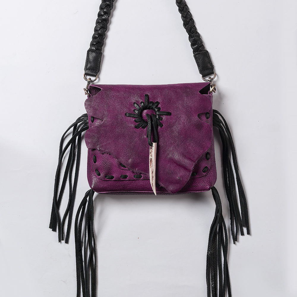 AD American Darling Cross Body Full Grain Genuine Leather Western Women Bag - Bild 26 von 30