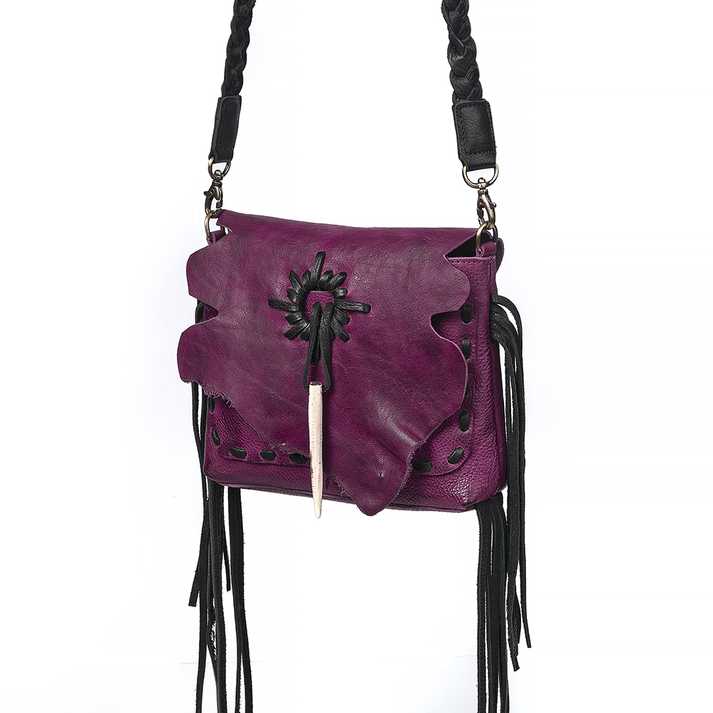 AD American Darling Cross Body Full Grain Genuine Leather Western Women Bag - Bild 25 von 30