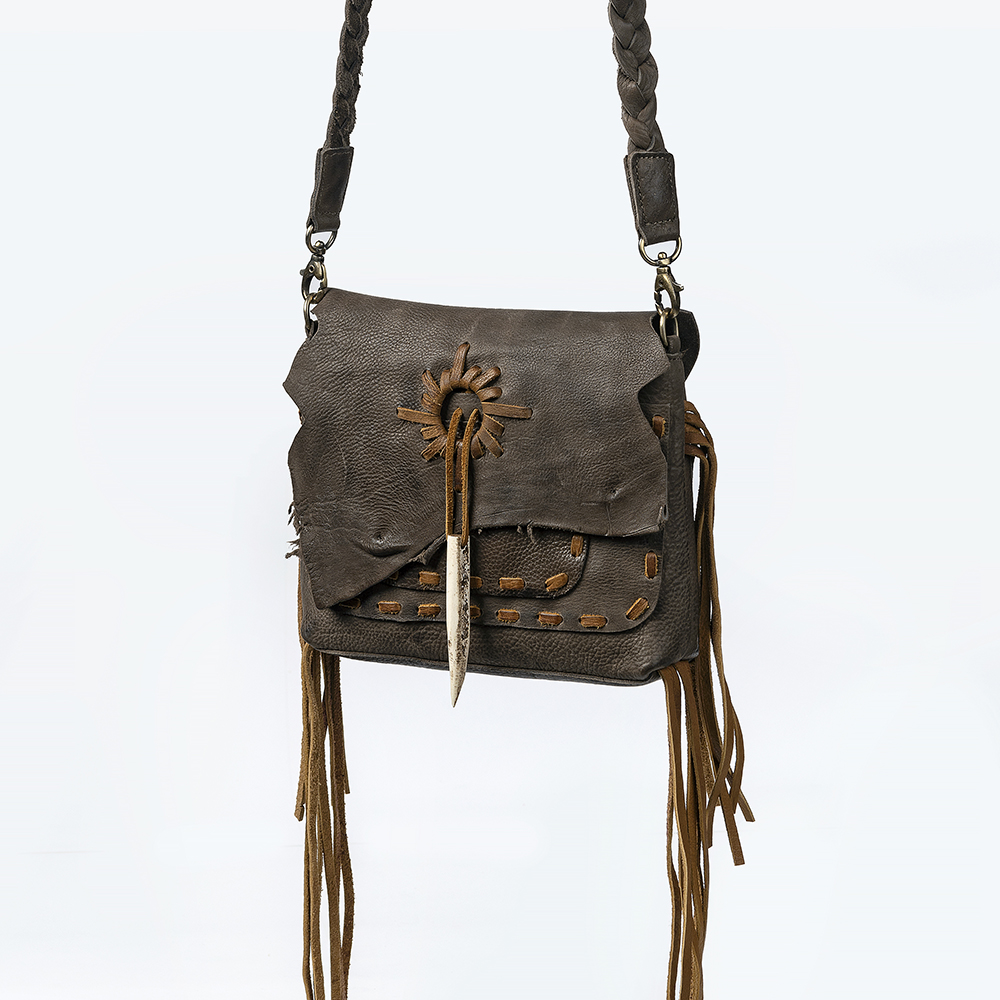 AD American Darling Cross Body Full Grain Genuine Leather Western Women Bag - Bild 28 von 30