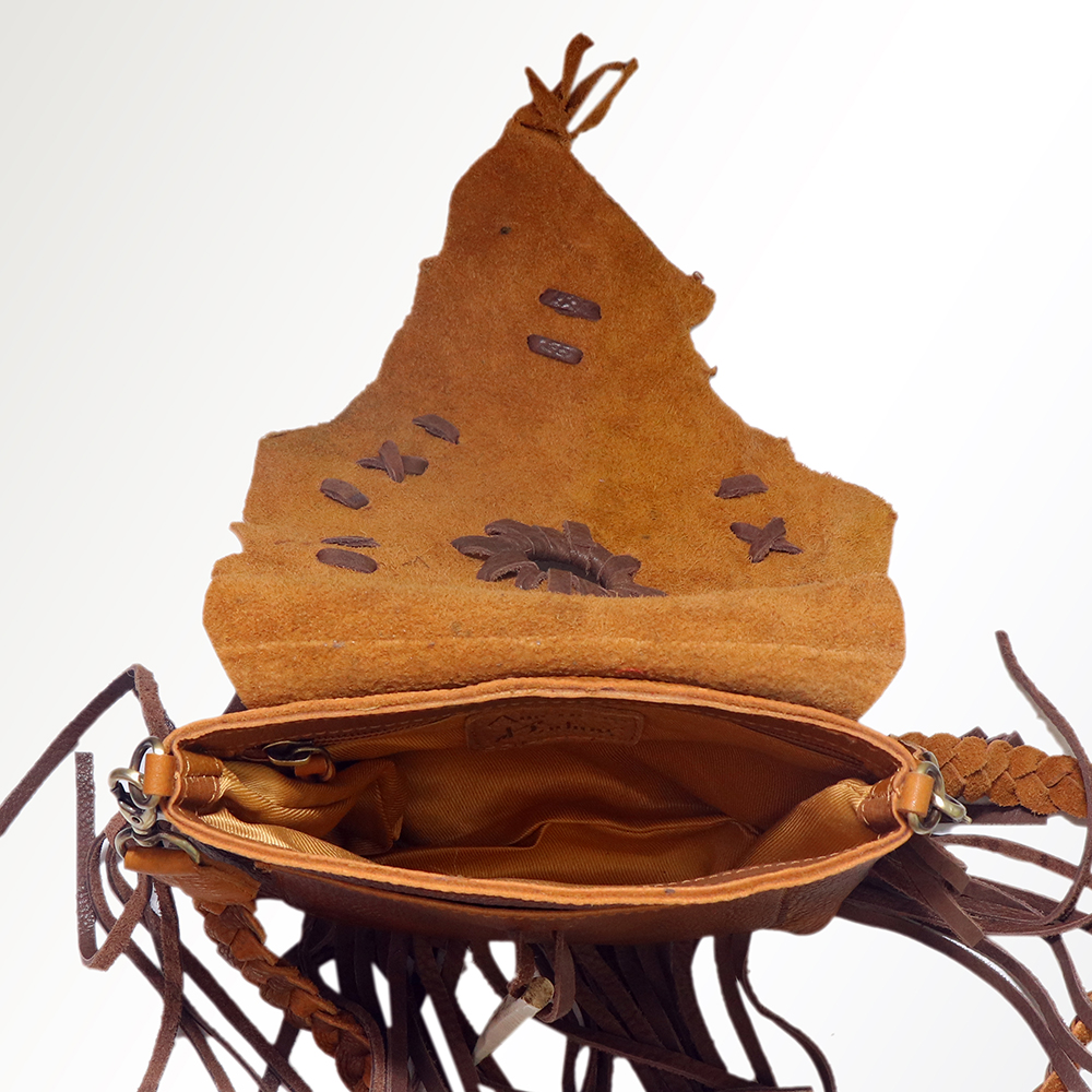 AD American Darling Umhängetasche Vollnarben Echtleder Western Damen Tasche - Bild 10 von 29