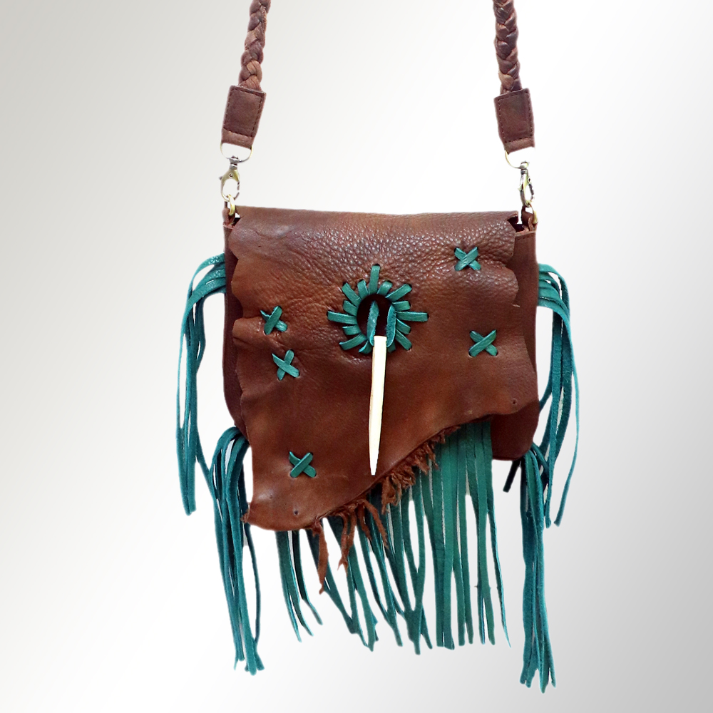 AD American Darling Umhängetasche Vollnarben Echtleder Western Damen Tasche - Bild 12 von 29