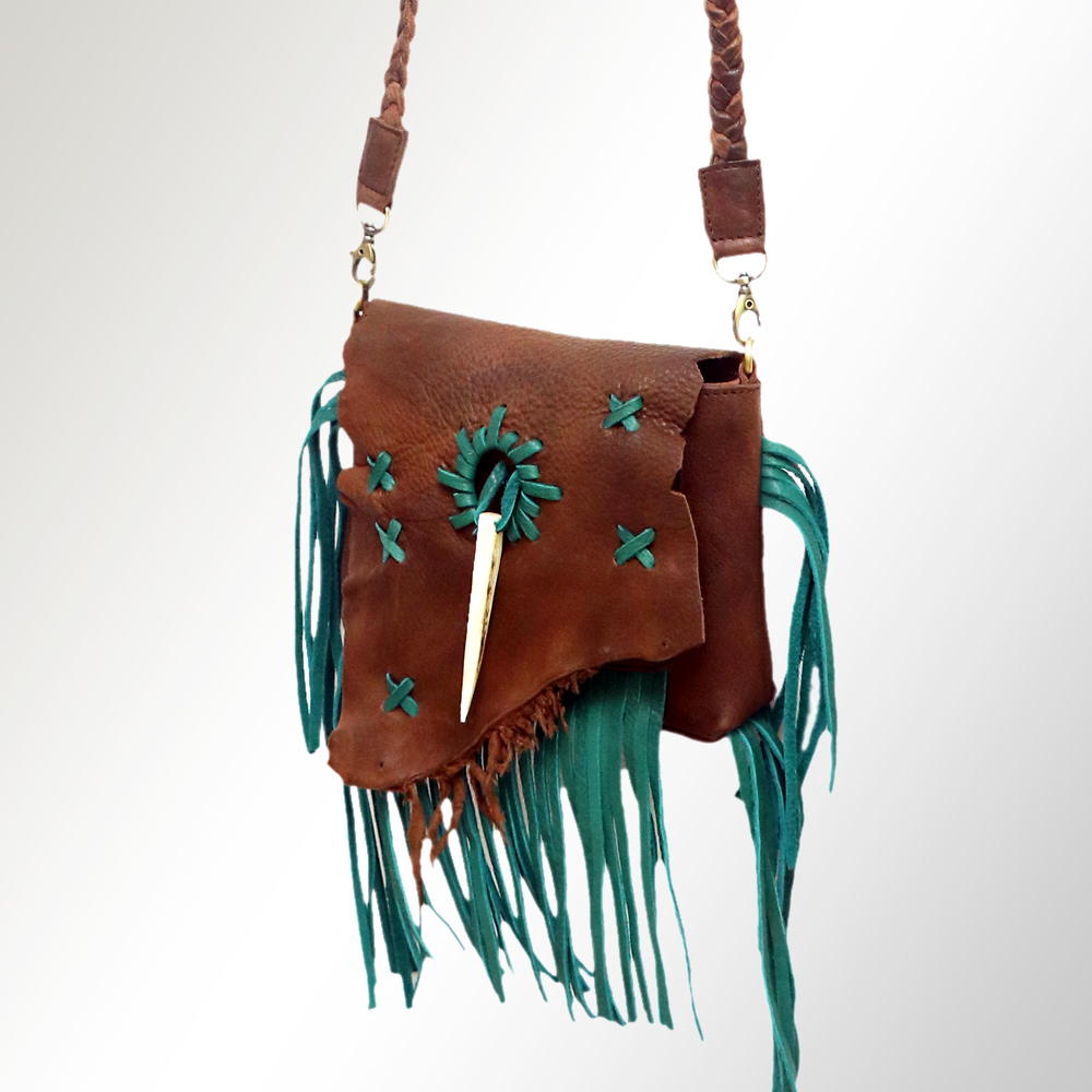 AD American Darling Umhängetasche Vollnarben Echtleder Western Damen Tasche - Bild 11 von 29