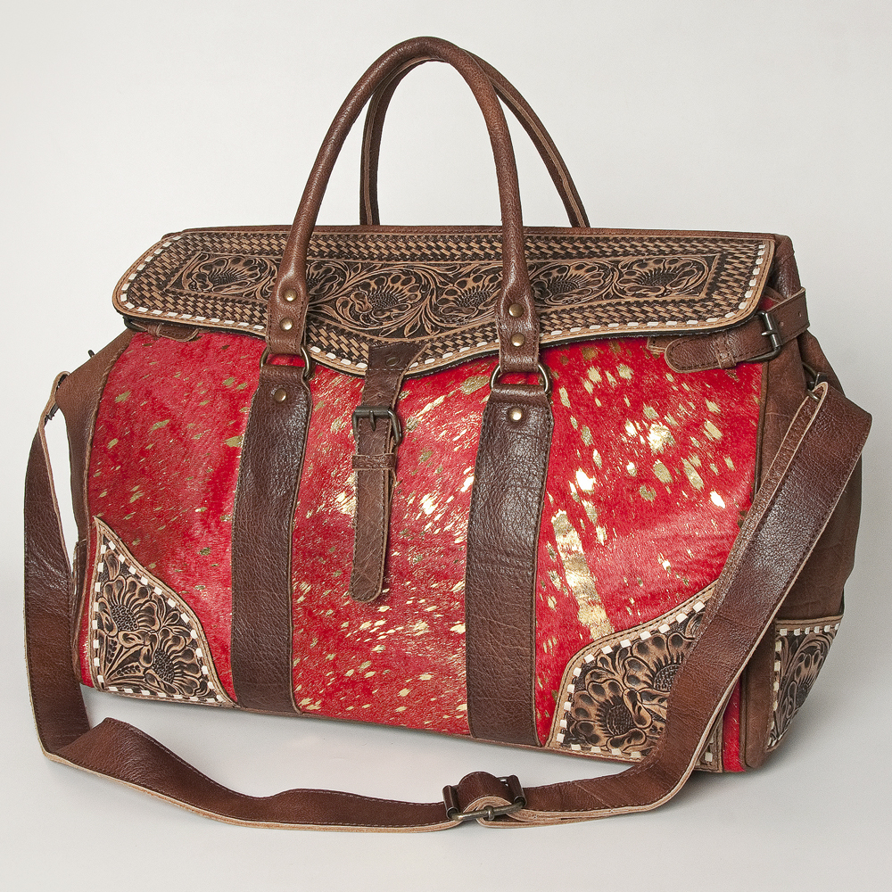 AD American acheter Darling ADBG516 Duffel Hand Tooled Saddle Blanket Genuine Leather