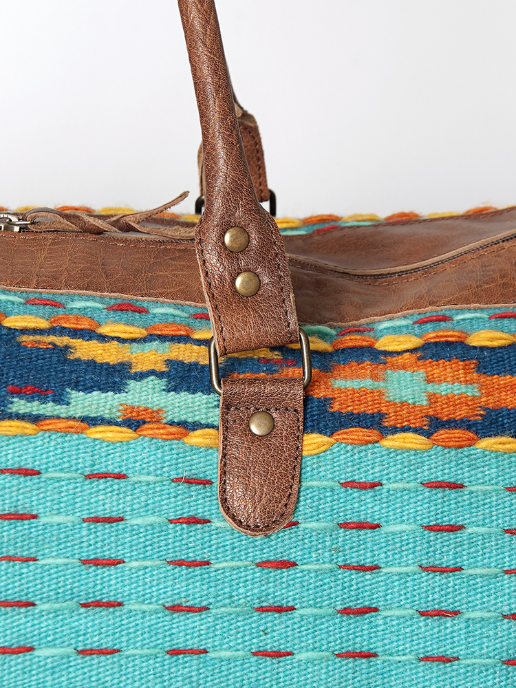 AD American Darling Duffel Saddle Blanket Echtleder Damen Tasche Western - Bild 41 von 61
