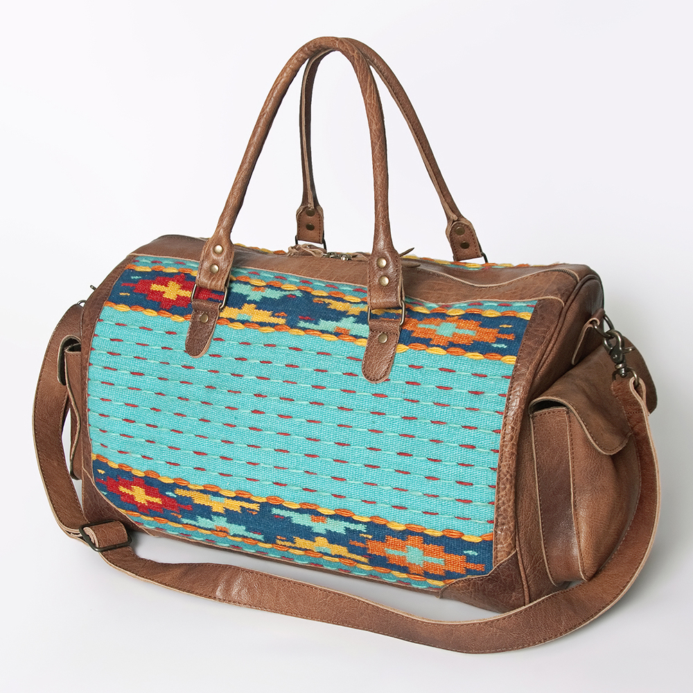 AD American Darling Duffel Saddle Blanket Echtleder Damen Tasche Western - Bild 38 von 61