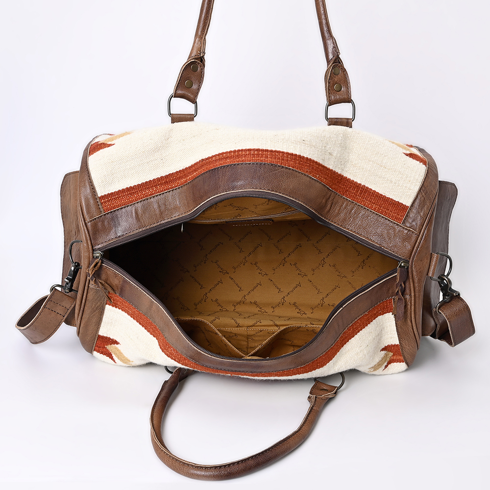 AD American Darling Duffel Saddle Blanket Echtleder Damen Tasche Western - Bild 37 von 61