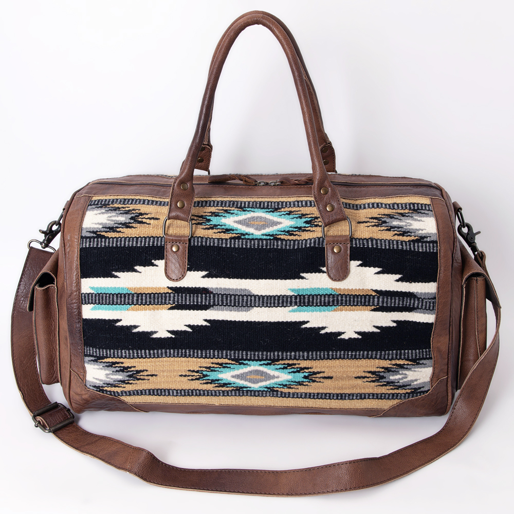 AD American Darling Duffel Saddle Blanket Echtleder Damen Tasche Western - Bild 21 von 61