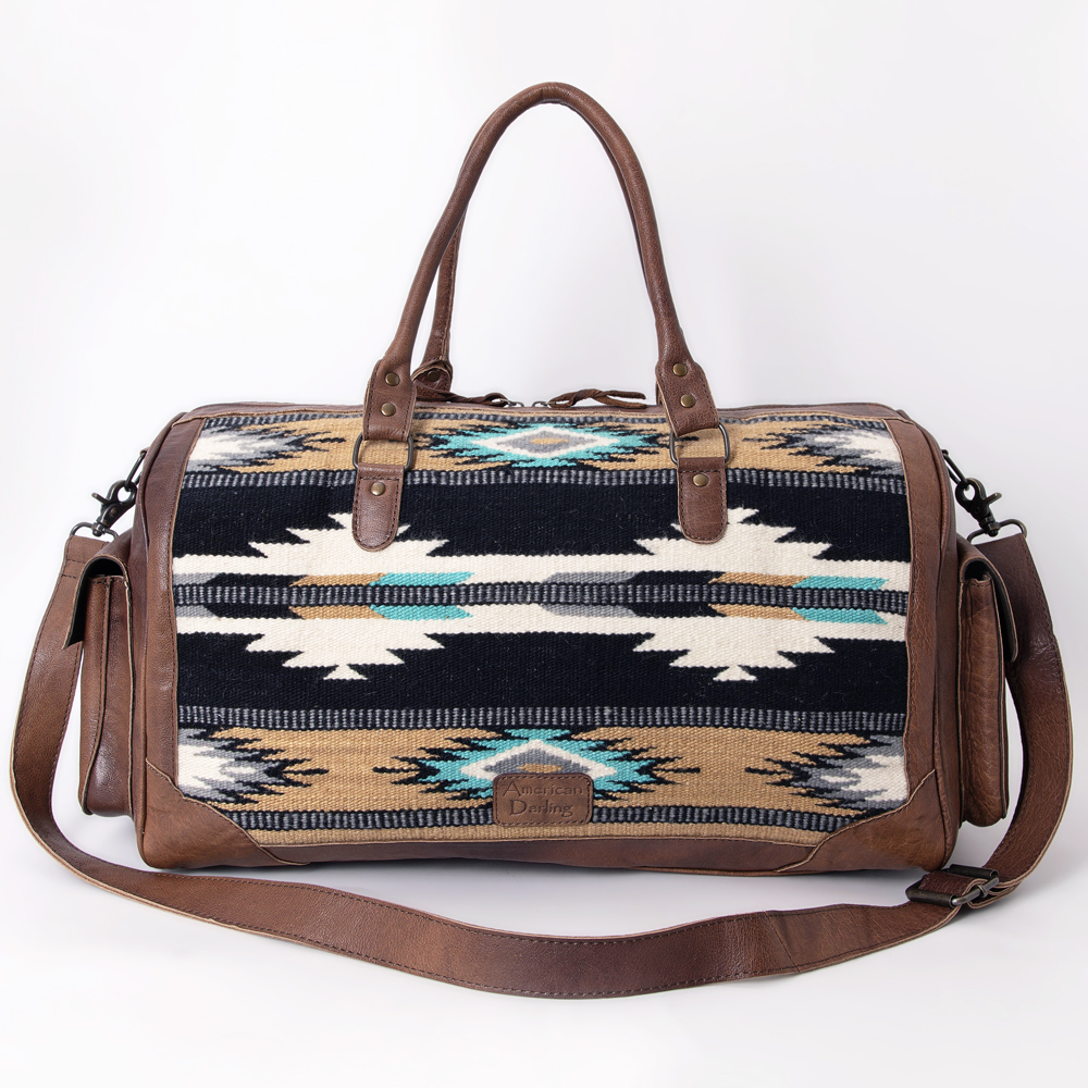 AD American Darling Duffel Saddle Blanket Echtleder Damen Tasche Western - Bild 24 von 61