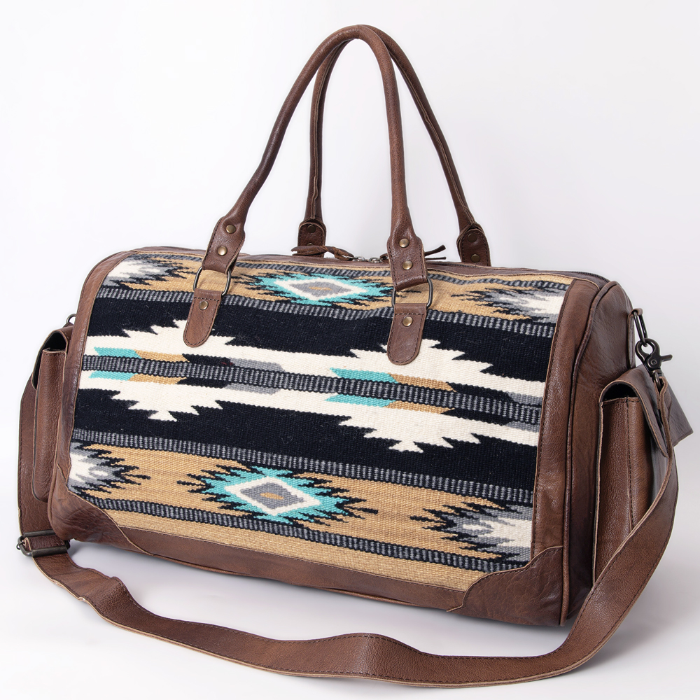 AD American Darling Duffel Saddle Blanket Echtleder Damen Tasche Western - Bild 20 von 61