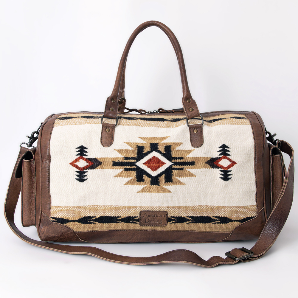 AD American Darling Duffel Saddle Blanket Echtleder Damen Tasche Western - Bild 60 von 61