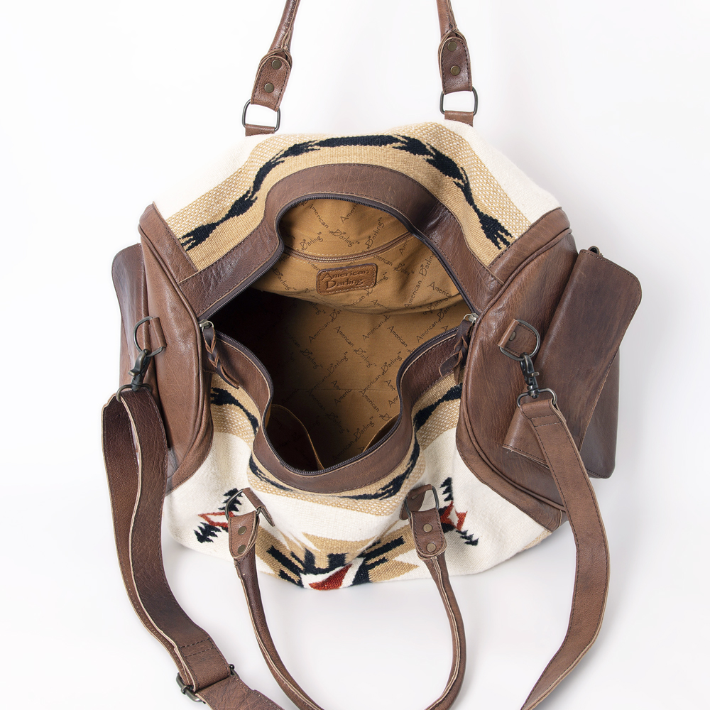 AD American Darling Duffel Saddle Blanket Echtleder Damen Tasche Western - Bild 61 von 61
