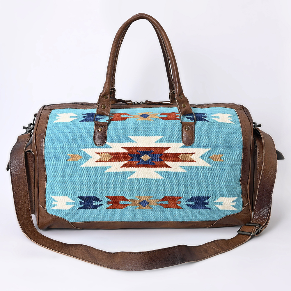 AD American Darling Duffel Saddle Blanket Echtleder Damen Tasche Western - Bild 45 von 61