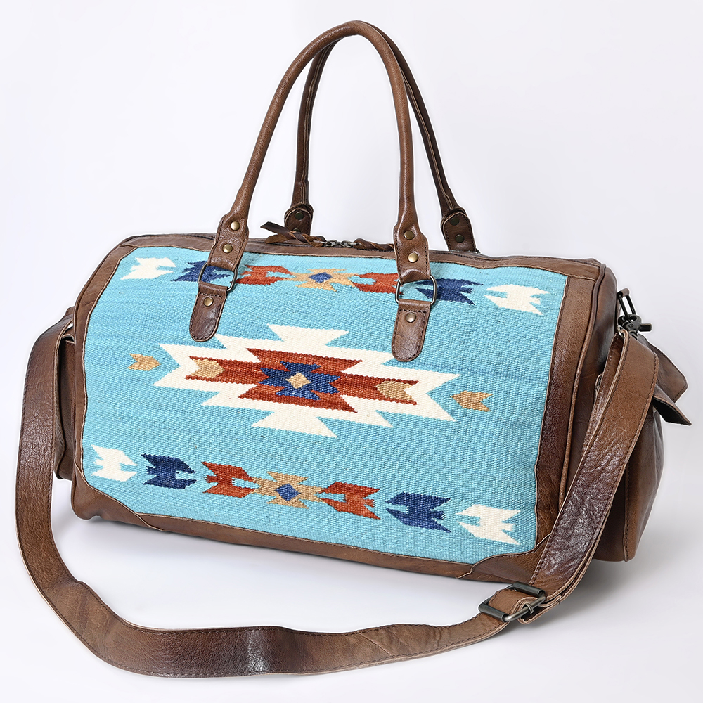 AD American Darling Duffel Saddle Blanket Echtleder Damen Tasche Western - Bild 44 von 61